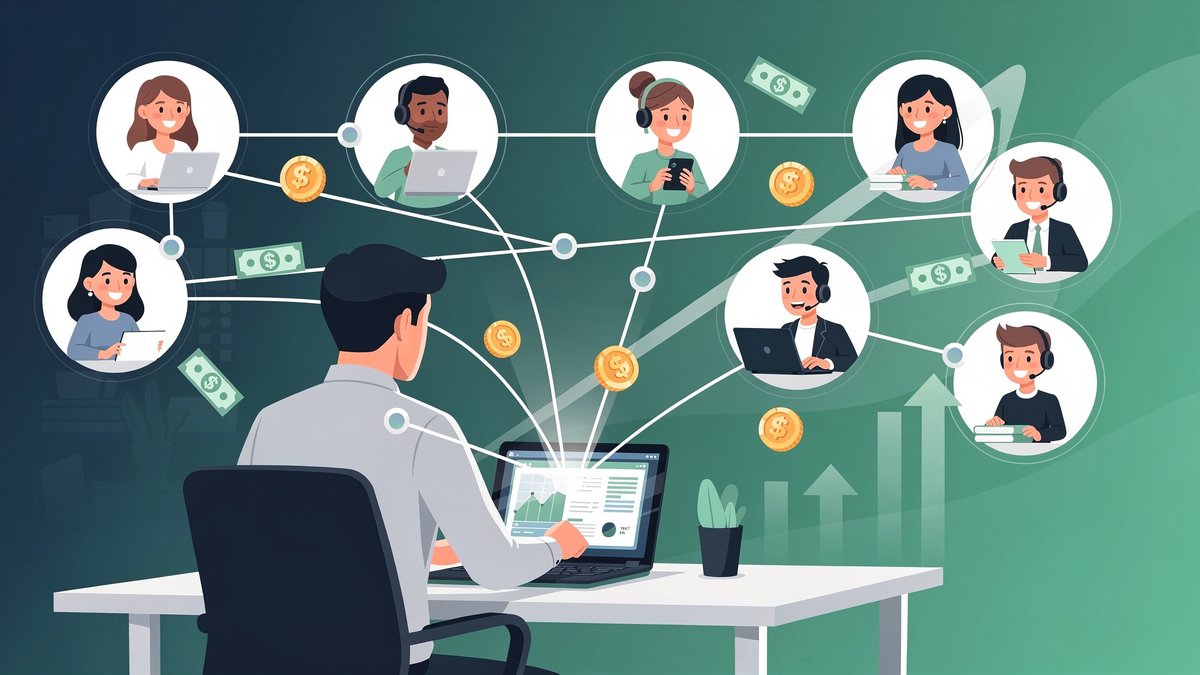 Red de afiliados compartiendo cursos online certificados por UTN y generando comisiones