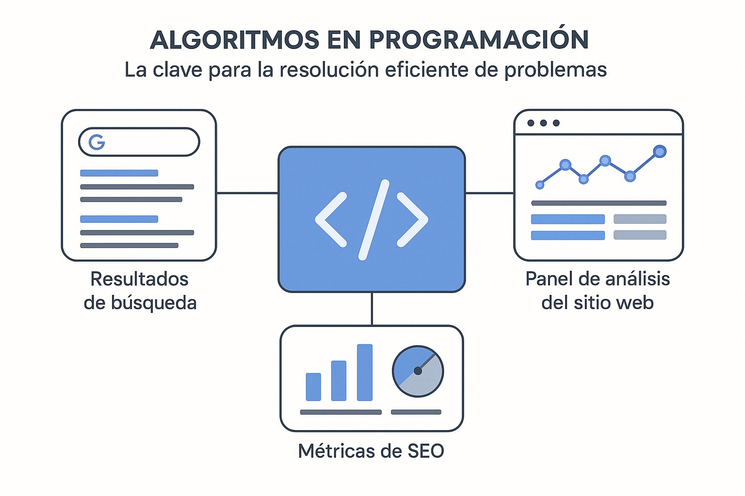 Representación visual de un algoritmo como un flujo de pasos lógicos