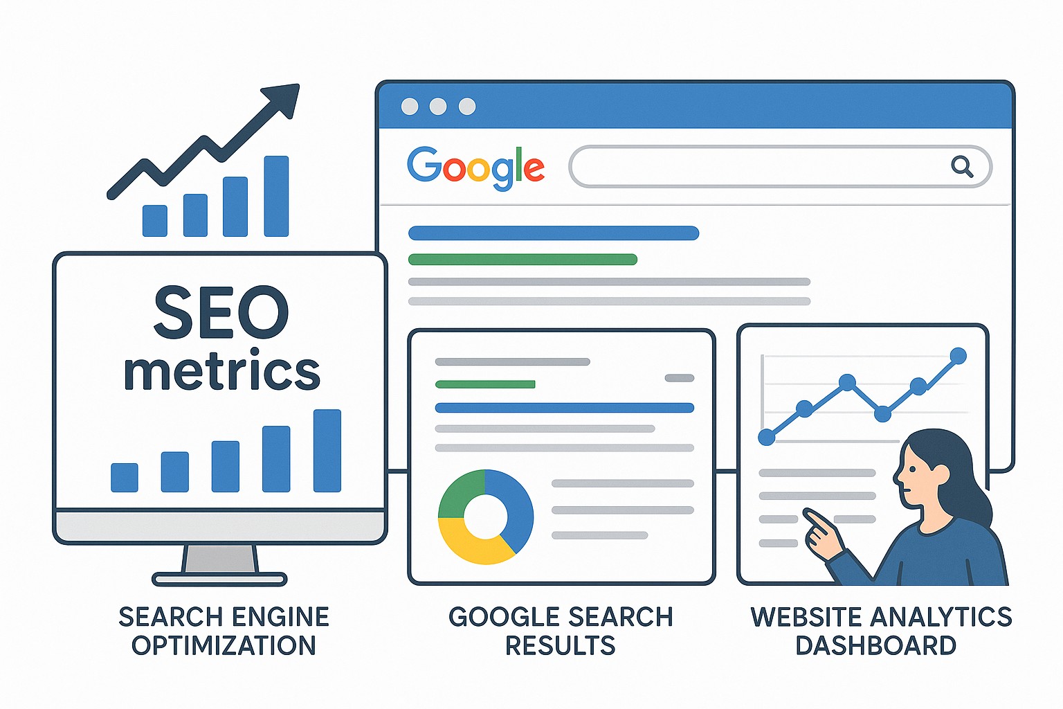 Equipo de científicos de datos evaluando el rendimiento de los prompts LLM