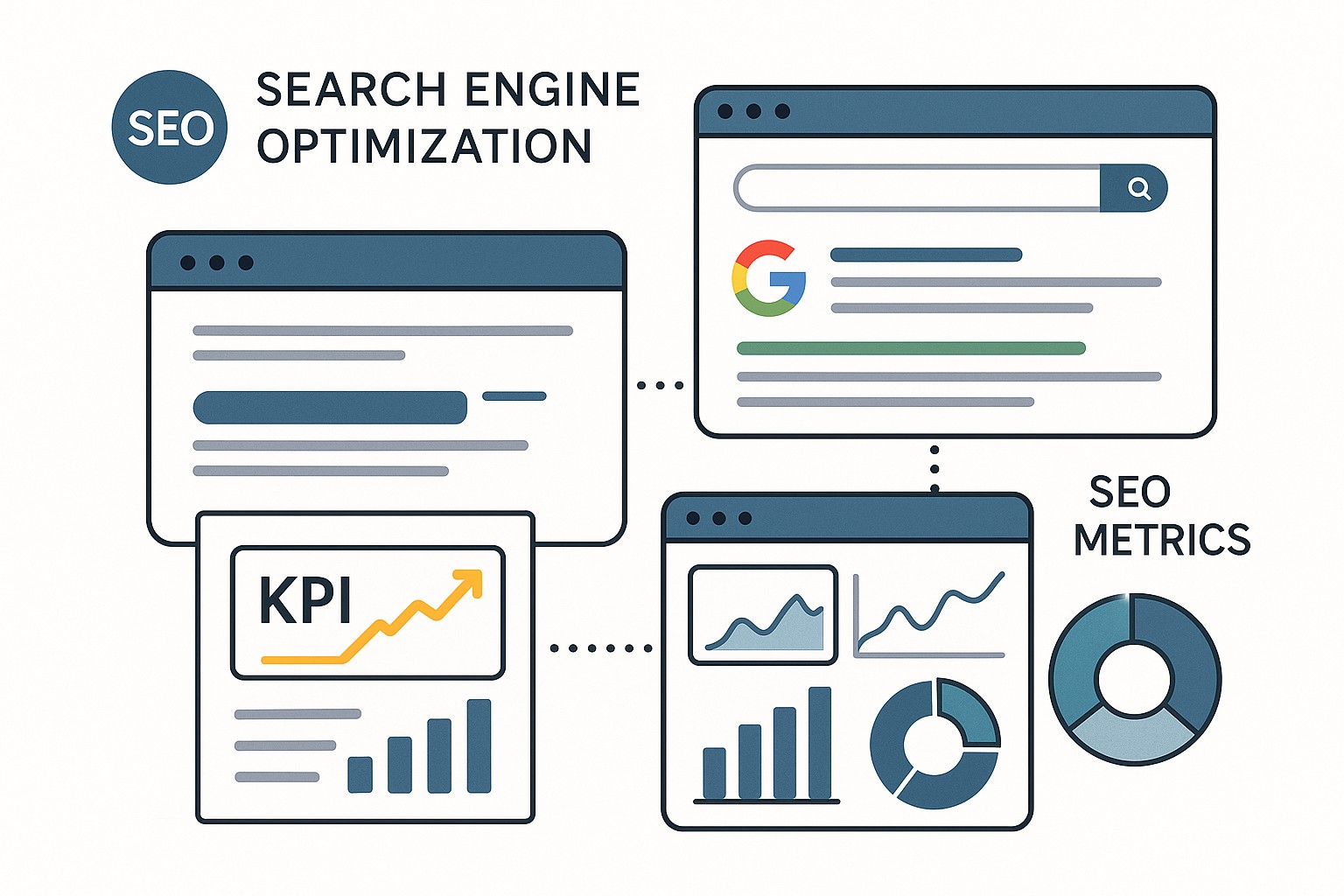 Gráfico de Power BI mostrando la evolución de KPIs con inteligencia de tiempo