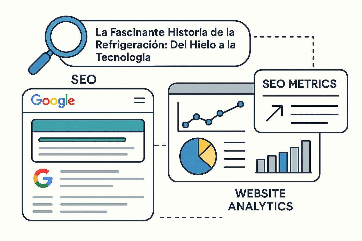 Ilustración sobre historia de la refrigeracion