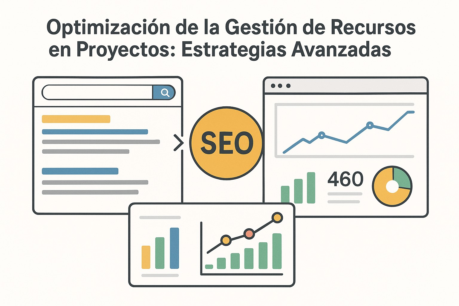 Gráfico de balanceo de cargas de trabajo en un proyecto