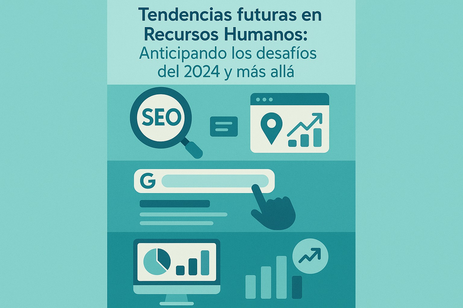 Infografía: conceptos clave de Tendencias futuras en Recursos Humanos: Anticipando los desafíos del 2024 y más allá