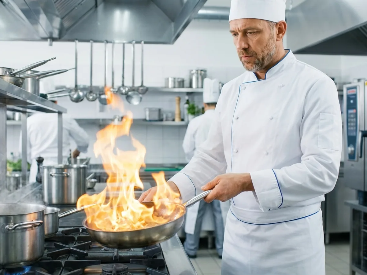 Chef cocinero en restaurante de M&eacute;xico